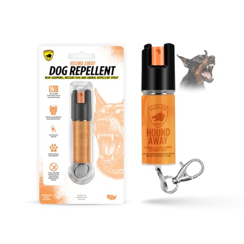 Citronella Dog Deterrent Spray, Dog Spray Self Defense, Training and Barking, Long-Range Dog...