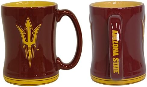 Boelter Brands NCAA Arizona State Sun Devils 226642 Coffee Mug, Team Color, 14 oz