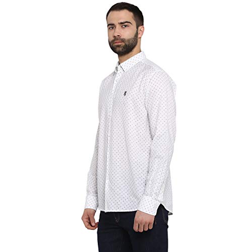 Image of Red Tape Men's Printed Regular Fit Casual Shirt