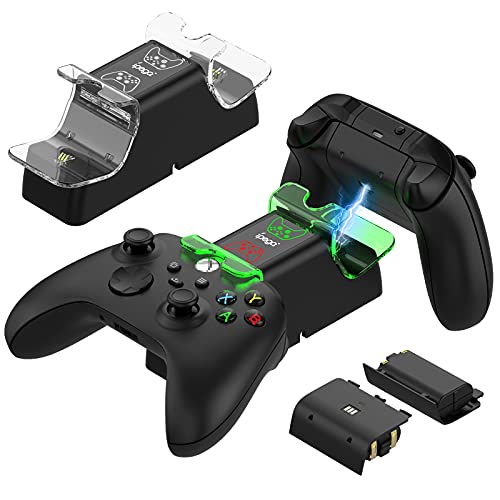 70% Off Discount FYOUNG Dual Controller Charger Station Replacement for Xbox Series X/S, Charging Dock with 2 x 1400mAh Rechargeable Battery Pack and LED Indicator for Xbox Series X/S 70% Off Discount FYOUNG Dual Controller Charger Station Replacement for Xbox Series X/S, Charging Dock with 2 x 1400mAh Rechargeable Battery Pack and LED Indicator for Xbox Series X/S