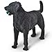 Safari Ltd. Black Labrador Retriever Figurine - Hand-Painted, Lifelike 3.75