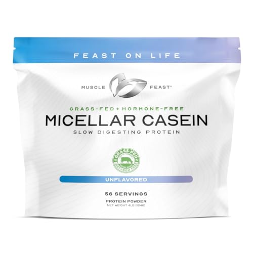 Muscle Feast Grass Fed Micellar Casein Protein Powder, Pasture Raised