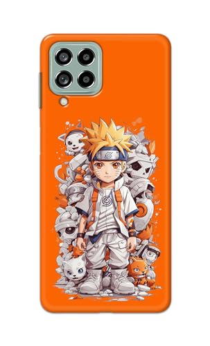 Image of PRINTFIDAA Printed Hard Back Cover Case for Samsung Galaxy M53 5G Back Cover (Famous Anime Cartoon Character) -112