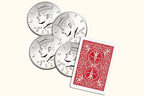 Super Coin Production ½ Dollar évitez les chutes de pièces en magie de rue