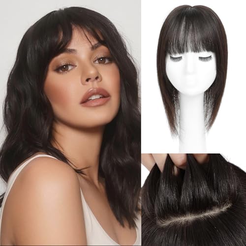 Aimeolyn Hair Toppers for Women Real Human Hair 12inch HairToppers