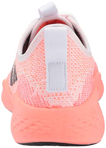 adidas Women's Fluidflow Sneaker, FTWR White/Grey Six/Signal Coral, 7 M US