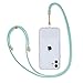 Ownest Compatible avec la Lanière de Téléphone Lanière Universelle Portable Bandoulière Réglable pour Le Cou, Sangle de pour Attache de Téléphone Compatible avec Tous Les Smartphones-Verte