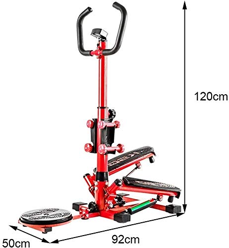 Image of Stepper Trainer Machine Glider Monitor Max Weight and Stride Stepper Home Mute Stepper Weight Loss Skinny Foot Pedal Machine Sports Climber