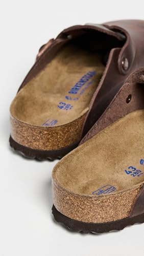Image of Birkenstock Men's Boston SFB Sandals, Havana, 9 Medium US
