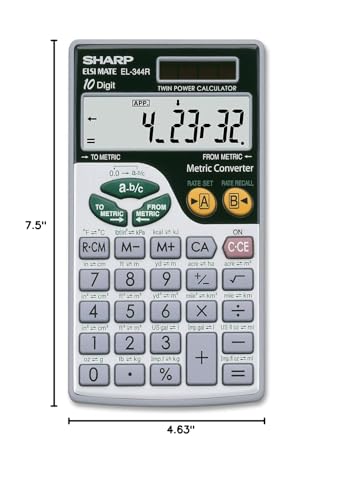 Sharp EL344RB 10-Digit Calculator の商品画像 1
