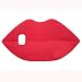 Galaxy S7 Edge Lips Case,MODEFAN 3D Cartoon Animal Series Sexy Red Lips Silicon Gel Rubber Protective Case Cover for Samsung Galaxy S7 Edge