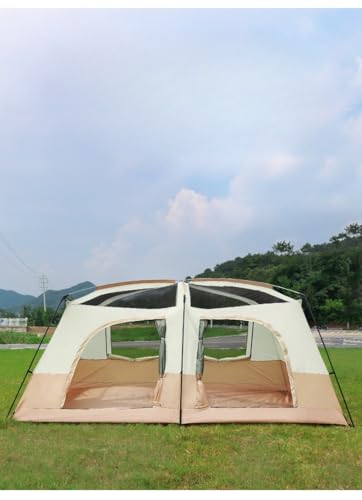 Carpa familiar grande para camping 6 personas 2 habitaciones miniatura 3