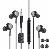 SONE 2 Pack Earbuds Earphones Wired Compatible with Samsung Galaxy S8 Original Designed by AKG 3.5mm...