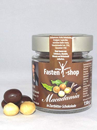 Ralf Moll Macadamia-Glückskugeln, Macadamia-Nüsse in Zartbitterschokolade, 150g im Glas Cover