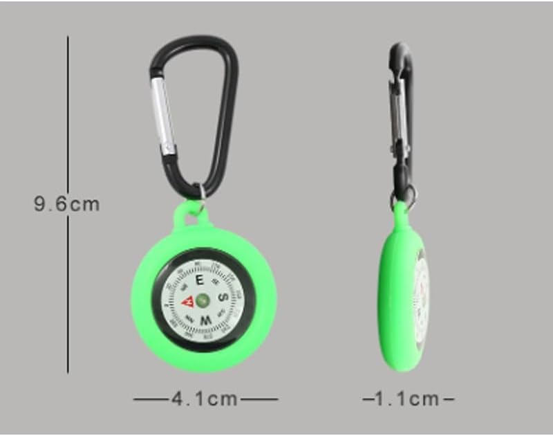 Hanging Pendant Compass Travel Outdoor Equipment Learning Key Alloy Buckle image 3