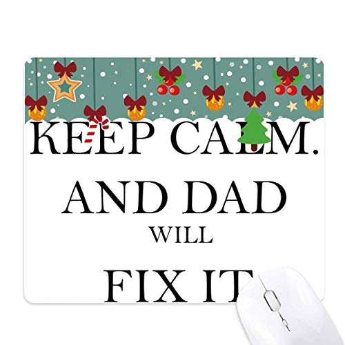 Alfombrilla para ratón Fix It con diseño de Papá para ordenador