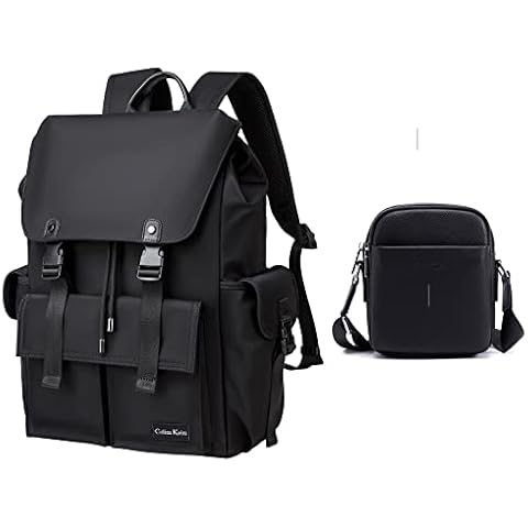 Colins Keirs Laptop backpack & Men's leather crossbody bag Cover