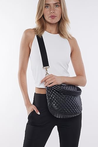 Image of Lightweight Quilted Crossbody Hobo bag water repellent UVprotection