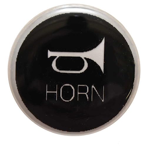 Boat Raised Horn Decal 516-9450-0019 | Translucent Vinyl