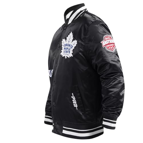 Image of Pro Standard Mens NHL Old English Satin Jacket
