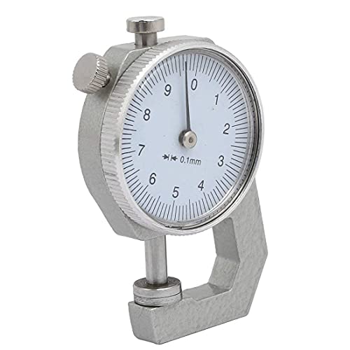 Image of Precision Dial Thickness Gauge Measuring Tool, MM Meter Gauge With Size 0.1mm to 20mm (Gauge Meter)