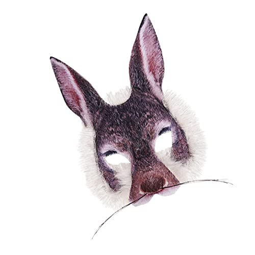 Colaxi Máscara de Animal de Páscoa, Chapelaria de Cosplay, Fantasia para Adultos, Máscara de Dramati