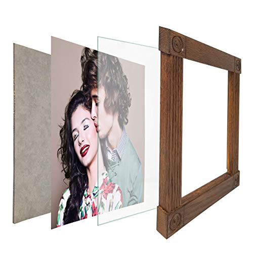 Image of 3.5x5 Picture Frames Glass Replacement 2Pcs Set 1.77mm Thick (3.5 inch x 5 inch)