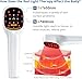 Zelvory Red Light Therapy Device for Humans & Dogs, Infra Red Light Therapy for Body Pain Relief, Handheld Cold Laser Therapy Device for Joints and Muscle Pain (4x808nm + 14x650nm）