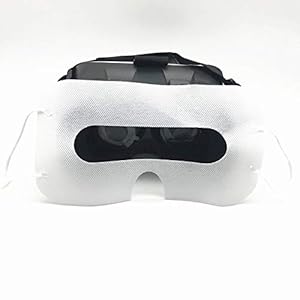 Wegwerp VR Masker VR Headset covers VR Oogdekking Masker Sanitair VR Masker 3D VR Oogdekking voor HTC Vive of Pro/PS VR/Gear VR/Oculus Rift/Oculus Go en andere VR Headsets (wit)