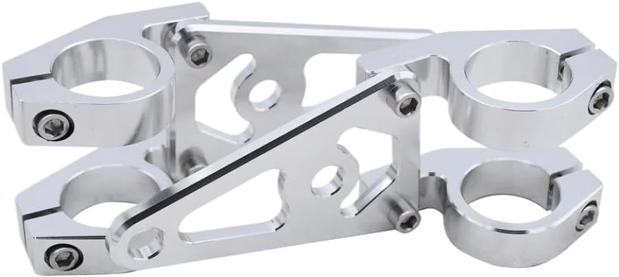 Universal Fit Motorcycle CNC Headlight Mounting Bracket 30mm Front Fork Tube Compatible with Z50 Z50A Z50J Z50R Monkey Parts Aftermarket Replacement