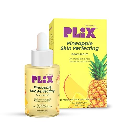 PLIX – THE PLANT FIX 3% Tranexamic Acid Serum 30 ml, For Melasma, Hyperpigmentation, PIE | Promotes Exfoliation & Skin Brightening | For Women & Men, (pack of 1)