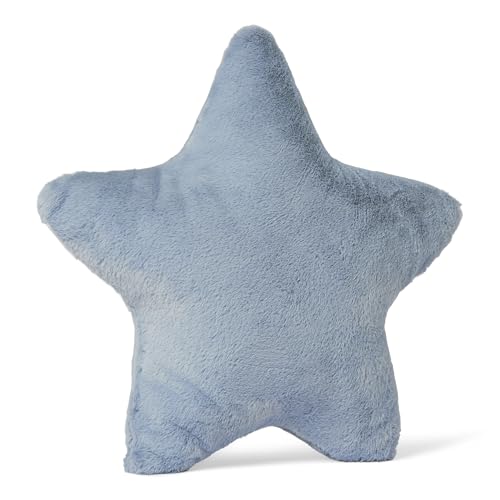 Amazon Basics Peluche Almohada en Forma de Estrella, Juguete Cojín Decorativo para Cama o Sofá, Decoración Habitación Infantil, Azul Amazon Basics Peluche Almohada en Forma de Estrella, Juguete Cojín Decorativo para Cama o Sofá, Decoración Habitación Infantil, Azul