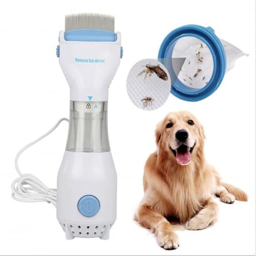 SuBeriYi Pettine elettrico per pidocchi, filtro pulci – Out esegue altri pettini per pidocchi e shampoo per pidocchi, rimuove pidocchi e uova