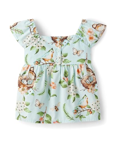 Image of Gymboree Girls' and Toddler Short Sleeve Woven Tops