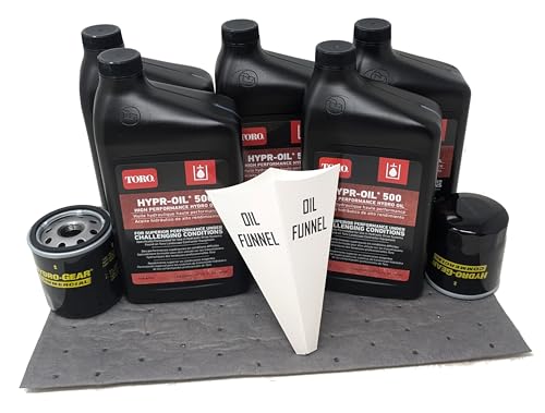Toro Hypr-Oil 500 Hydro Change Kit with 2 Filters