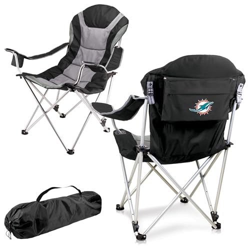 Image of Picnic TIME NFL Unisex-Adult NFL Reclining Camp Chair, Beach Chair for Adults, Sports Chair with Carry Bag