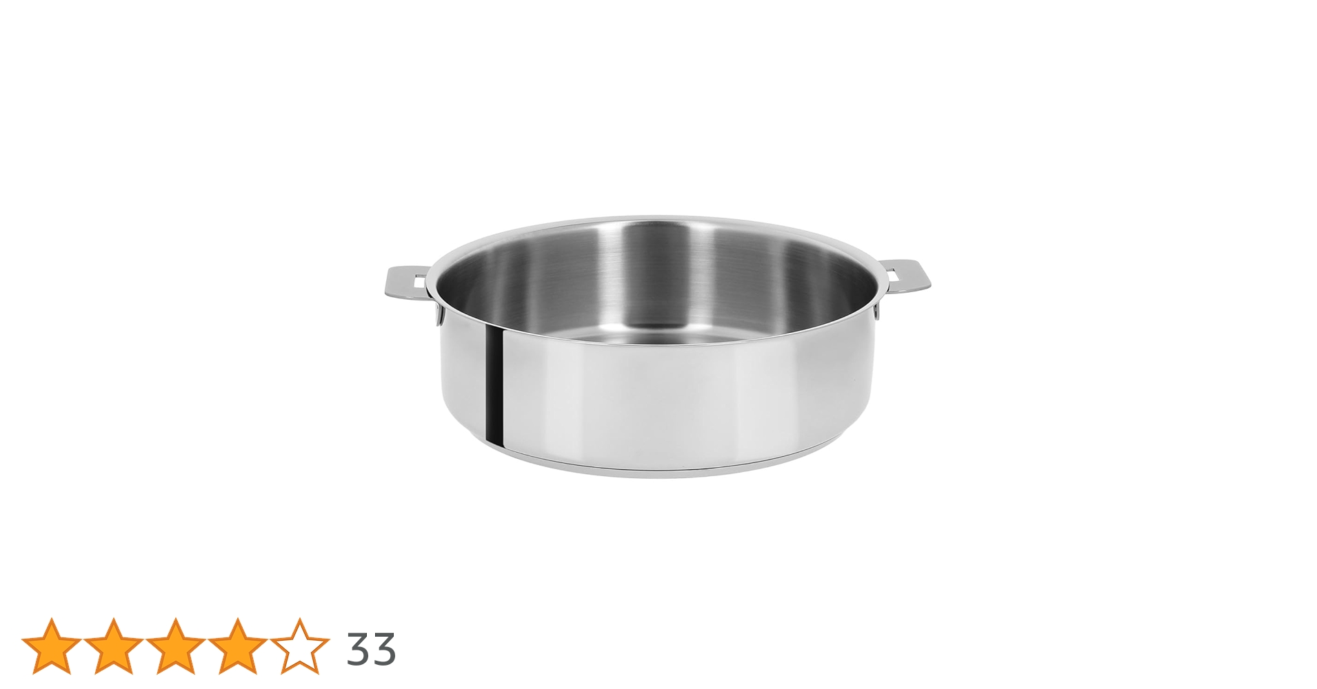 Amazon｜CRISTEL クリステル ステンレス 鍋 グラフィット浅鍋 26cm