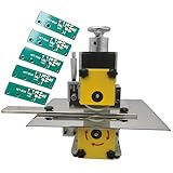 HQHAOTWU PCB Depaneling Machine & V-Cut Separator 110V 40W Electric PCB Cutter for Circuit Board Substrate 0.6-1.6mm Thickness 0-200mm/s Cutting Speed with Safety Guard Hex Wrench