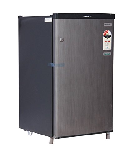 Image of Videocon 80 L Direct-cool Refrigerator (VC090PNSH-FDW /VC091PNSH-FDW, Silver Hairline)
