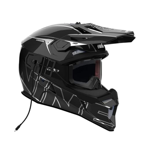 509 Latitude Helmet Ignite System (Gloss Black Ops - X-Large)