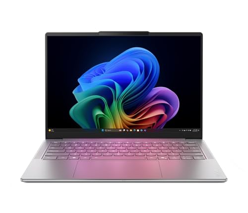 Image of Lenovo Yoga Slim 7 Aura Edition Intel Evo Core Ultra 7 258V (32GB RAM /1TB SSD /14 (35.5cm) /WUXGA OLED /Copilot+ PC /Windows 11 /MSO 365 Basic+Office 2024+Lenovo AI Now /Seashell /1.19Kg), 83JX00EUIN