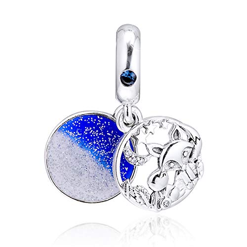 CHICBUY - Ciondolo a forma di coniglio e volpe, in...