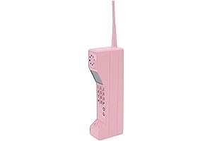 Retro 80s/90s Pink Flip Phone Prop for Home or Stage Decor