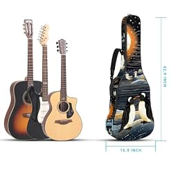 JRHEJTFZ Housse pour guitare acoustique de 1,9 cm d’épaisseur – Imperméable – Durable et élégant – Imprimé panda mignon, Multicolore 4., 42.9×16.9×4.7 in, Motif imprimé tendance - Les Beatles, Paul McCartney, John Lennon, RIngo Starr, George Harrison JRHEJTFZ Housse pour guitare acoustique de 1,9 cm d'épaisseur - Imperméable - Durable et élégant - Imprimé panda mignon, Multicolore 4., 42.9x16.9x4.7 in, Motif imprimé tendance – Image 5