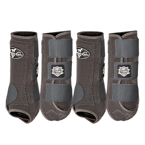 Image of Professional's Choice Strike Sports Medicine Boot | All-in-One Solution to Impact Protection and Support | Value 4-Pack