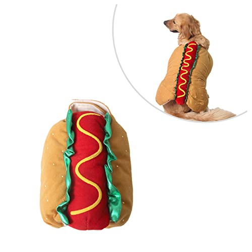 Disfraz Hot Dog para Perro XXS Toyvian