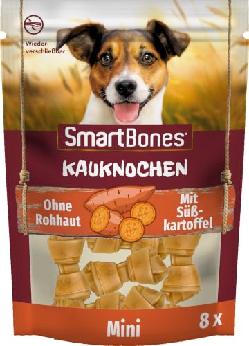 SmartBones Kauknochen Mini mit Süßkartoffel, 8 Stück