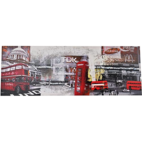 Tableau Décoration Mural London, Londres, Big Ben, Tableaux Deco Muraux, Cadre Impression Sur Toile Décorative, Sur Fond D'Anglais Et Des Monuments Et Tradition...