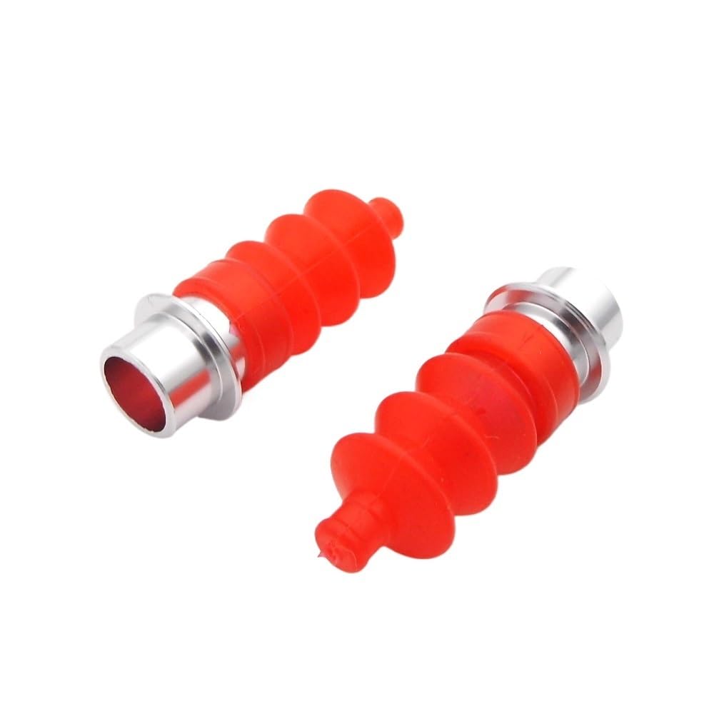RC Boat 1.8-3mm Linkage Waterproof Rubber Bellow Radio Box Sleeve For RC Boat Marine Yacht Shrimp Boat(Red)