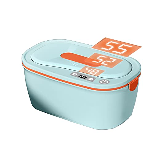 HMOIS Baby Wet Wipes Dispensador de Toallitas para Bebés, Estuche Grande con Luz LED, Temperatura Ajustable (Azul)